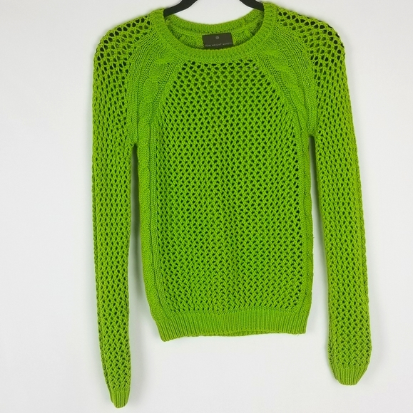 Fenn Wright Manson Green Knit Sweater - Picture 1 of 9
